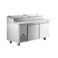 PICL2 Refrigerated Pizza Prep Table - 71" Width