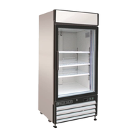 Maxx Cold MXM1-12RHC 12 Cu. Ft. Glass Door Display Refrigerator with LED Lighting
