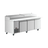 PICL3 Refrigerated Pizza Prep Table - 92" Width