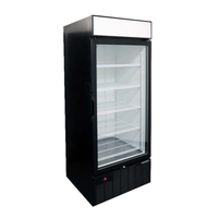 Habco SF28HCBXM 30.5-Inch Single Glass Door Merchandising Freezer