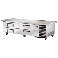 True TRCB-79-86-HC 86-1/4" Four-Drawer Refrigerated Chef Base