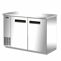 Refroidisseur de bar commercial EFI CBBSDR2-48CC à porte pleine de 48,8 pouces