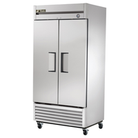 True T-35F-FLX-HC 39.5-Inch Two-Section Solid Door Convertible Fridge and Freezer
