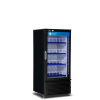 QBD CD10-HC 9.65 Cu. Ft. Single Reversible Glass Door Merchandiser Cooler