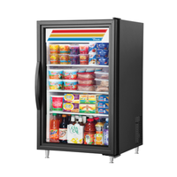 True GDM-07-HC~TSL01 24-Inch Black Countertop Display Cooler
