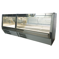 Howard-McCray SC-CDS40E-10-S-LED 124.5-Inch Single Duty Refrigerated Deli Case, Stainless Steel