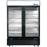 Atosa MCF8721ES 54.4-Inch Double Glass Door Merchandising Freezer