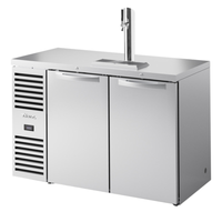 True Refrigeration TDR52-RISZ1-L-S-SS-1 52-Inch Stainless Steel Outdoor Draft Beer Dispenser