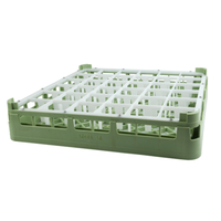 Jackson Warewashing 07320-002-86-70 36-Compartment Commercial Glassware Rack - 4-1/8" High