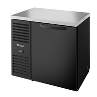 True TBR36-PTSZ1-L-B-S-S-1 36-Inch Pass-Through Solid Door Back Bar Refrigerator