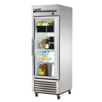 True T-23G-HC~FGD01 27-Inch Single Section Glass Door Reach-In Refrigerator