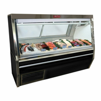 Howard-McCray SC-CFS34N-10-BE-LED 120-Inch Double Duty Seafood and Poultry Service Case