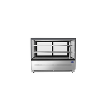 Atosa RDCS-60 59-Inch Square Refrigerated Floor Display Case - 20.2 Cu. Ft.