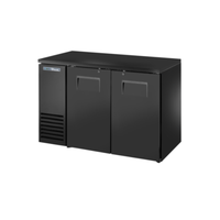 True TBB24-48-2S-Z1-BST-B-1 48-Inch Solid Door Refrigerated Back Bar Cooler