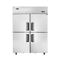 Atosa MBF8011GR 51-3/4" Solid Half-Door Reach-In Commercial Refrigerator
