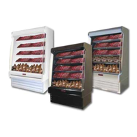 Howard-McCray SC-OM35E-3S-S-LED 39-Inch Stainless Steel Self-Contained Open Meat Merchandiser
