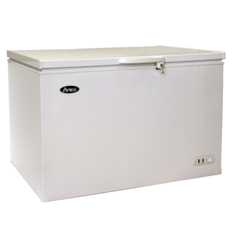 Atosa MWF9016GR Commercial 15.9 Cu. Ft. Solid Lid Chest Freezer