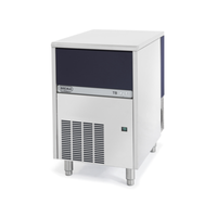 Brema TB852AHC Air-Cooled Pebble Ice Machine with 44 lb Bin - 216 lb/Day