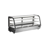 EFI CGCM-CT-6027 60-Inch Curved Glass Countertop Refrigerated Merchandiser