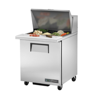 True 27.63" Mega Top Sandwich/Salad Prep Unit - TSSU-27-12M-B-HC