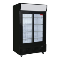 New Air NGR-48-S 48-Inch 2-Door Sliding Glass Refrigerated Merchandiser