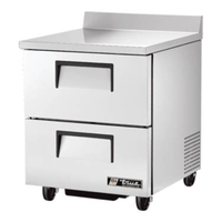 True Refrigeration TWT-27D-2-HC 27-Inch Refrigerated Drawer Worktop