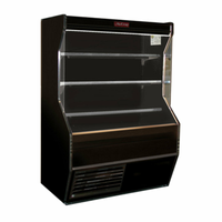 Howard-McCray SC-D32E-4-B-LED 50-Inch Open Front Dairy Merchandiser with Black Finish