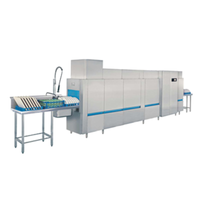MEIKO K-L54 P8 High-Temperature 3-Tank Conveyor Dishwasher - 297 Racks/Hr