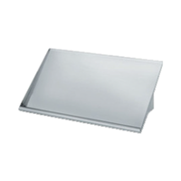 Omcan 28489 21-Inch Wall-Mounted Stainless Steel Slant Sorting Shelf