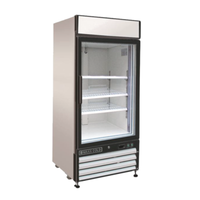 Maxx Cold MXM1-16FHC X-Series 16 Cu. Ft. Single Glass Door Display Freezer