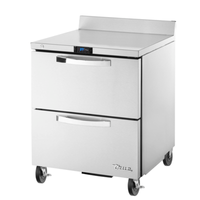 True Refrigeration TWT-27D-2-HC~SPEC3 27-Inch Stainless Steel 2-Drawer Worktop Refrigerator