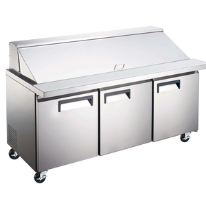 SCLM3 Refrigerated Mega Top Prep Table 70" - Toronto Commercial Refrigeration