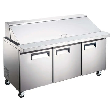 SCLM3 Refrigerated Mega Top Prep Table 70"Toronto Commercial Refrigeration