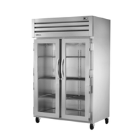 True STG2R-2G-HC 52.63" SPEC SERIES Two-Section Glass Door Commercial Refrigerator