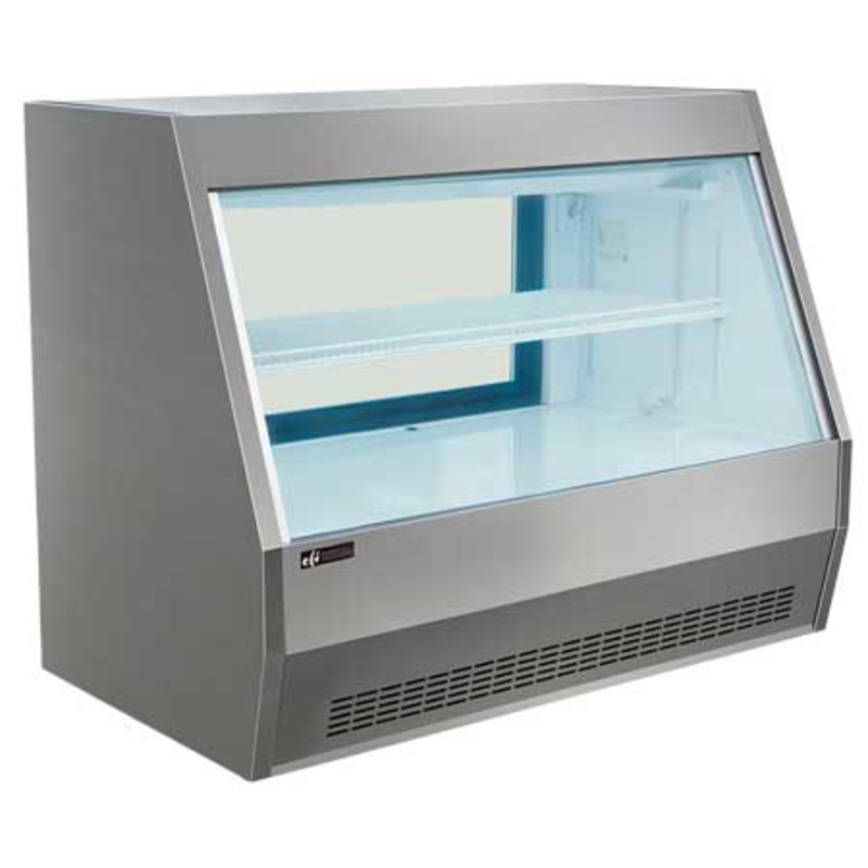 EFI CDS-1200S 47.2" Straight Glass Refrigerated Deli Showcase