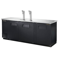 True TDD-4-HC 90" Direct Draw Beer Dispenser with 4-Keg Capacity