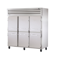True STR3F-6HS-HC 77.75-Inch SPEC SERIES 3-Section Solid Half-Door Commercial Freezer