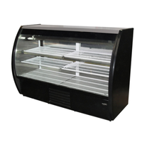 Fogel USA MIRAGE-4-DC-HC-G 48.5-Inch Curved Glass Refrigerated Deli Merchandiser