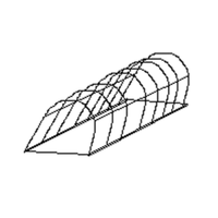 Fagor 12025030 Plate Rack Insert for 16" x 16" Commercial Dishwasher Open Racks