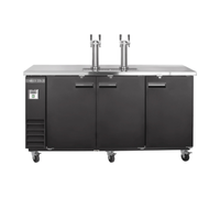 Maxx Cold X-Series 73-Inch Dual Tower Commercial Kegerator MXBD72-2BHC