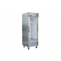 IKON IB27FG 26.8" Reach-In Glass Door Display Freezer (1-Section, Bottom Mount)