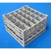 Lamber CC00128 Commercial Glasswasher Rack - 25-Glass Grid