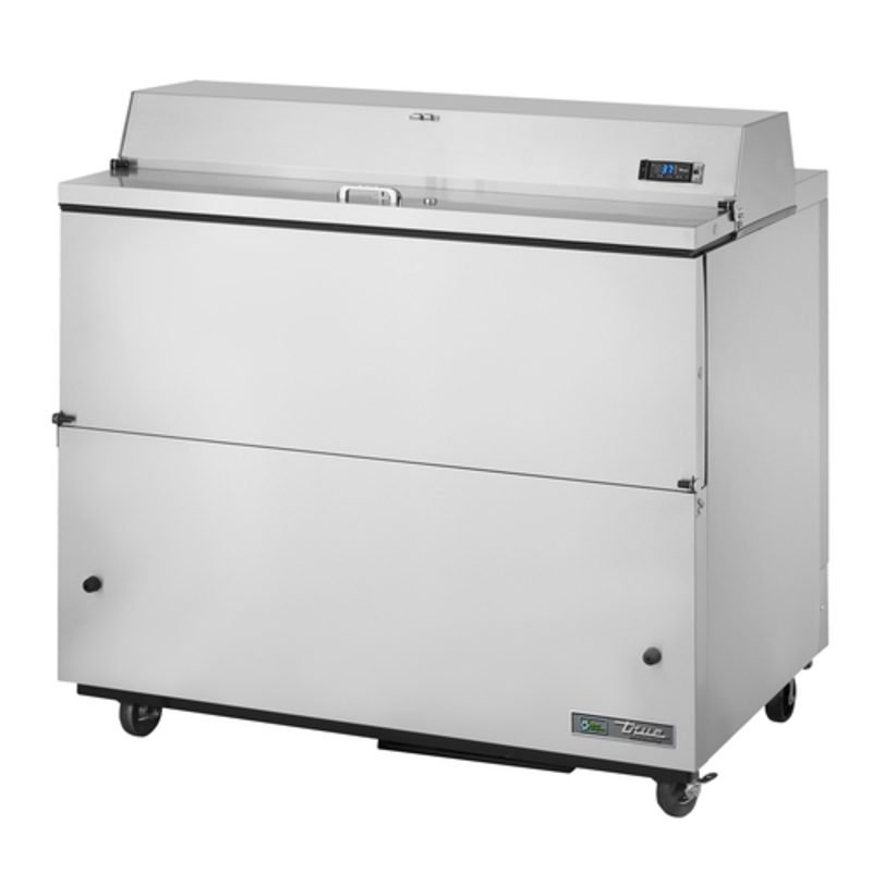 True TMC-49-S-HC 49-Inch Mobile Milk Cooler Station