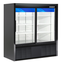 Habco ESM14SL54HC 47-Inch Sliding Glass Door Display Refrigerator