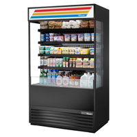True Refrigeration TOAM-48GS-HC~TSL01 48-Inch Glass-Sided Vertical Open Merchandiser
