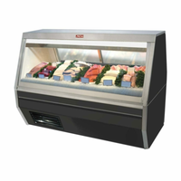 Howard-McCray SC-CFS35-4-BE-LED 50-Inch Seafood & Poultry Double-Duty Display Case