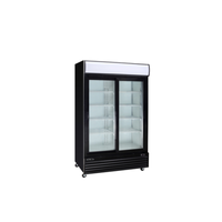 Kool-It KSM-42 52.3-Inch Two-Door Sliding Glass Refrigerated Merchandiser