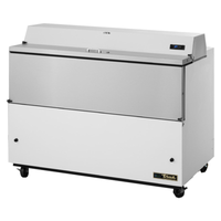 True TMC-49-HC Mobile 12-Crate Milk Service Station