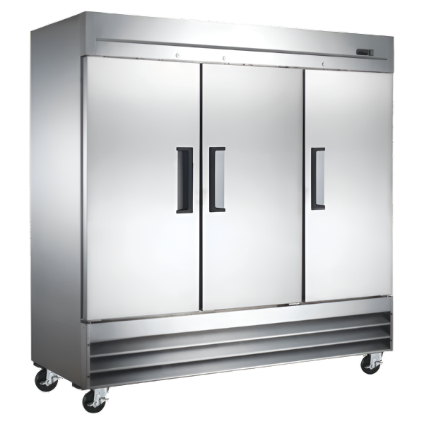 3RR Triple Solid Door Cooler - 81" Width