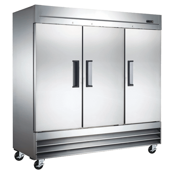 3FF Triple Solid Door Freezer - 81" Width